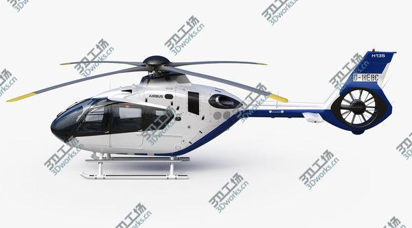 images/goods_img/20210312/3D Airbus Helicopter H135 - Eurocopter EC135 with Cockpit and Interior/3.jpg